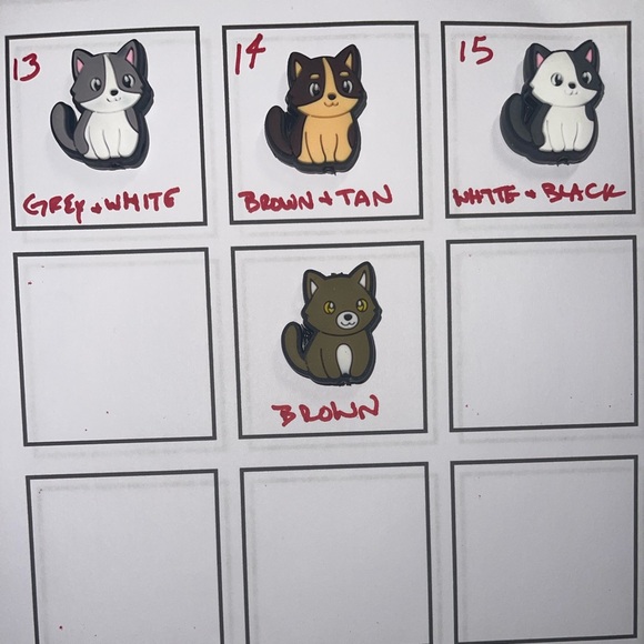 Handcrafted - PICK YOUR FOCAL CAT BEAD- CUSTOM CRAFTED PEN/KEYCHAIN - Picture 2 of 6